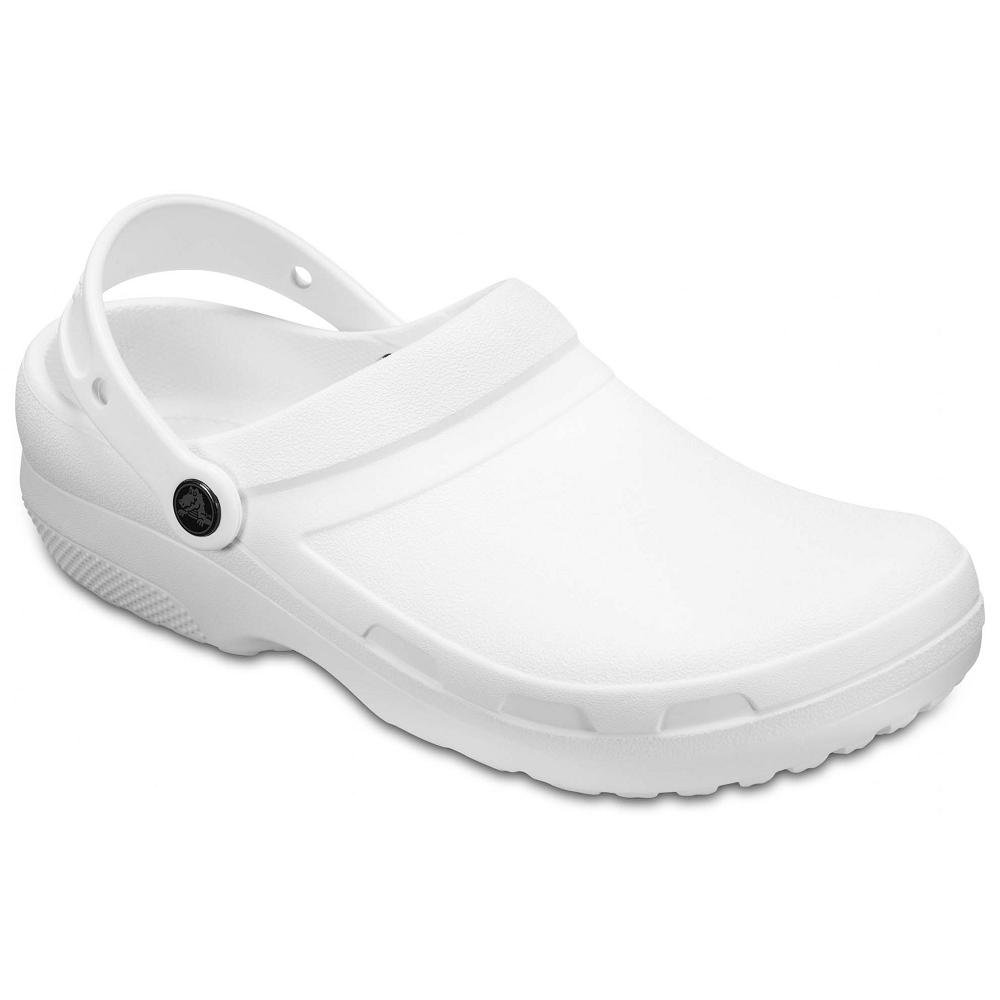 Chaussures Crocs Specialist II Clog Homme Blanche | France 0656YXFU